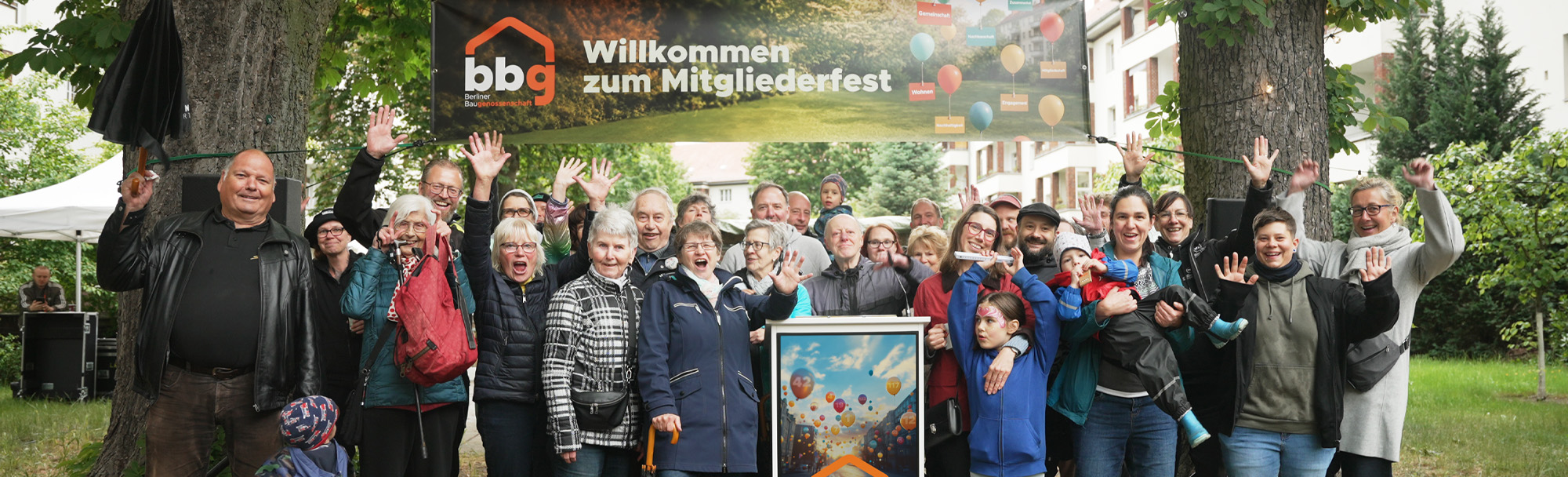 Mitgliederfest Pankow bbg Berliner Bauenossenschaft 01